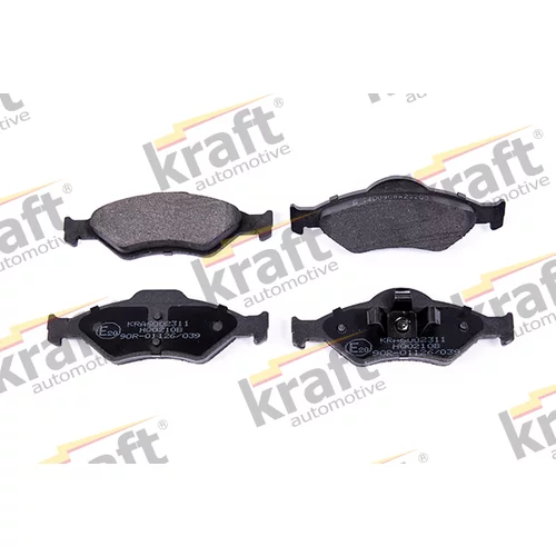Sada brzdových platničiek kotúčovej brzdy 6002311 (KRAFT AUTOMOTIVE)