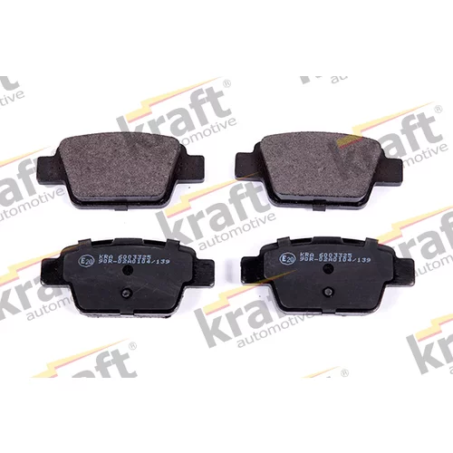 Sada brzdových platničiek kotúčovej brzdy KRAFT AUTOMOTIVE 6003325