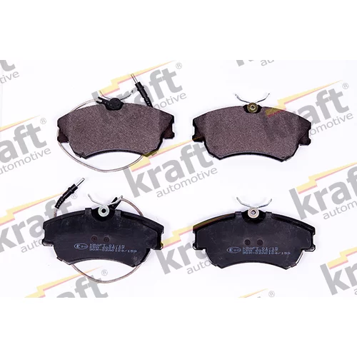 Sada brzdových platničiek kotúčovej brzdy KRAFT AUTOMOTIVE 6005167