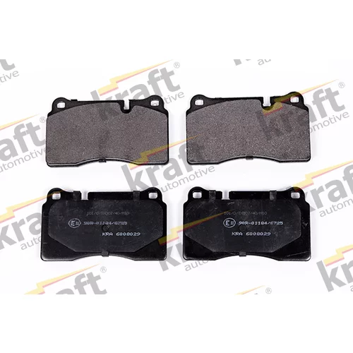 Sada brzdových platničiek kotúčovej brzdy KRAFT AUTOMOTIVE 6008029