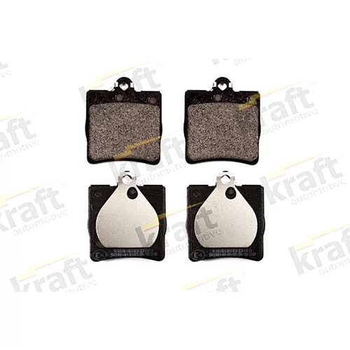 Sada brzdových platničiek kotúčovej brzdy KRAFT AUTOMOTIVE 6011040