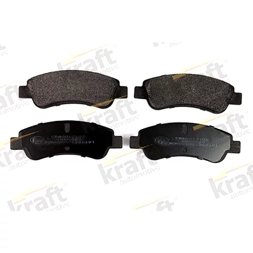 Sada brzdových platničiek kotúčovej brzdy 6013102 (KRAFT AUTOMOTIVE)