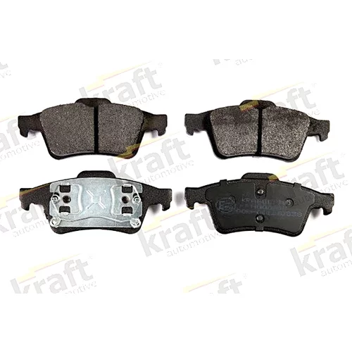 Sada brzdových platničiek kotúčovej brzdy KRAFT AUTOMOTIVE 6015105