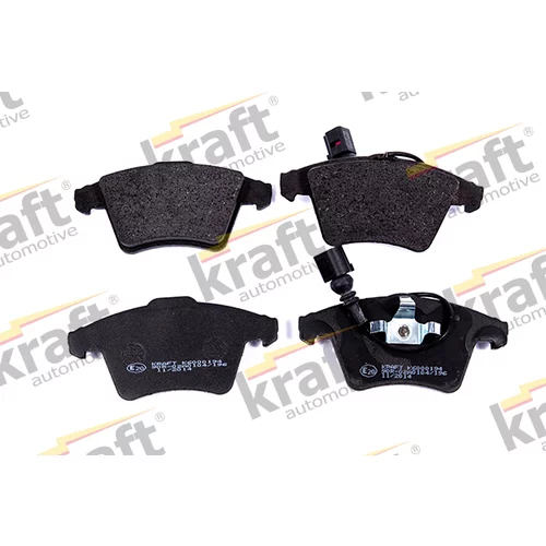 Sada brzdových platničiek kotúčovej brzdy KRAFT AUTOMOTIVE 6000194