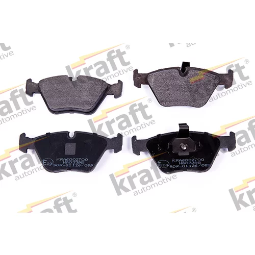 Sada brzdových platničiek kotúčovej brzdy KRAFT AUTOMOTIVE 6002700