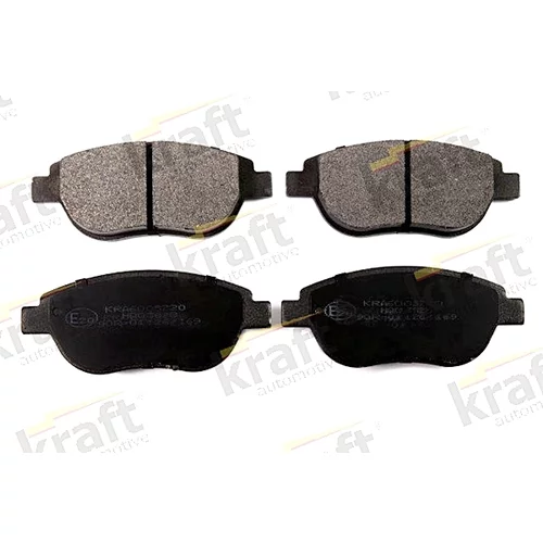 Sada brzdových platničiek kotúčovej brzdy KRAFT AUTOMOTIVE 6005720