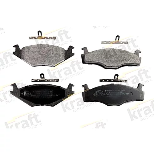 Sada brzdových platničiek kotúčovej brzdy KRAFT AUTOMOTIVE 6000140