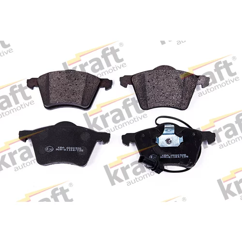 Sada brzdových platničiek kotúčovej brzdy KRAFT AUTOMOTIVE 6000328