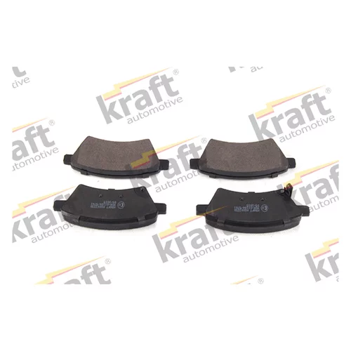 Sada brzdových platničiek kotúčovej brzdy KRAFT AUTOMOTIVE 6003330