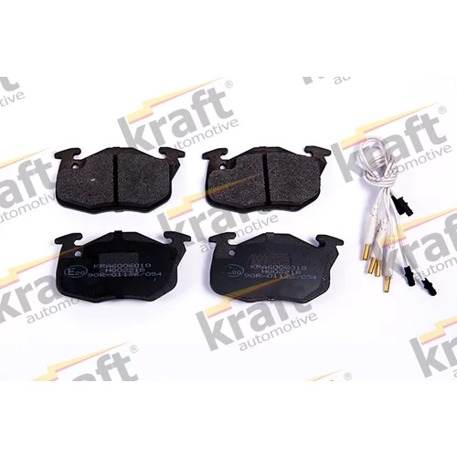 Sada brzdových platničiek kotúčovej brzdy KRAFT AUTOMOTIVE 6006010
