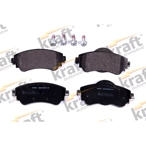 Sada brzdových platničiek kotúčovej brzdy 6006014 (KRAFT AUTOMOTIVE)