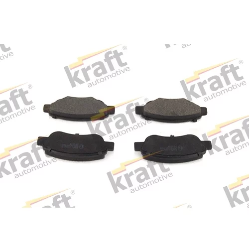 Sada brzdových platničiek kotúčovej brzdy KRAFT AUTOMOTIVE 6006137