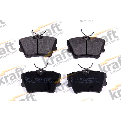 Sada brzdových platničiek kotúčovej brzdy KRAFT AUTOMOTIVE 6010900