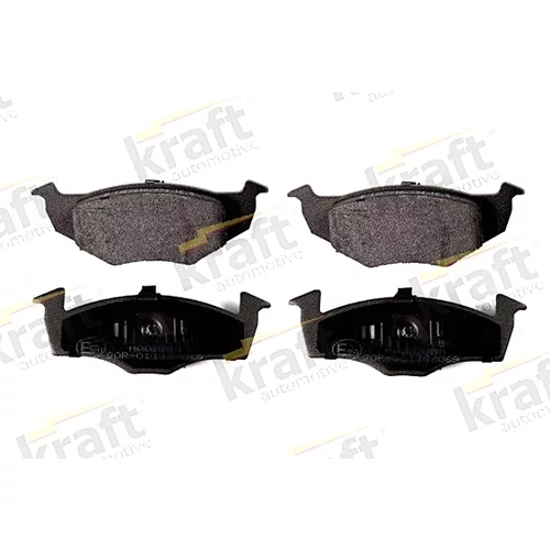 Sada brzdových platničiek kotúčovej brzdy KRAFT AUTOMOTIVE 6000275