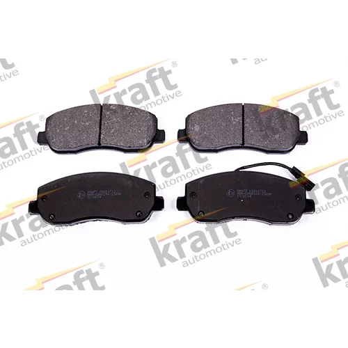 Sada brzdových platničiek kotúčovej brzdy KRAFT AUTOMOTIVE 6001713