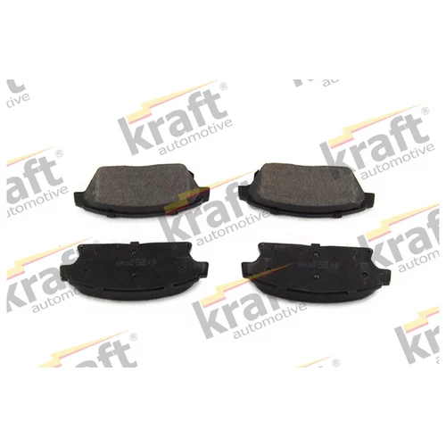 Sada brzdových platničiek kotúčovej brzdy KRAFT AUTOMOTIVE 6001782