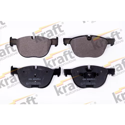 Sada brzdových platničiek kotúčovej brzdy KRAFT AUTOMOTIVE 6002514