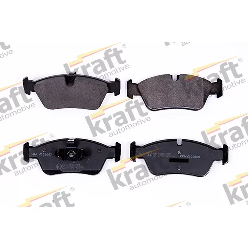 Sada brzdových platničiek kotúčovej brzdy KRAFT AUTOMOTIVE 6002665