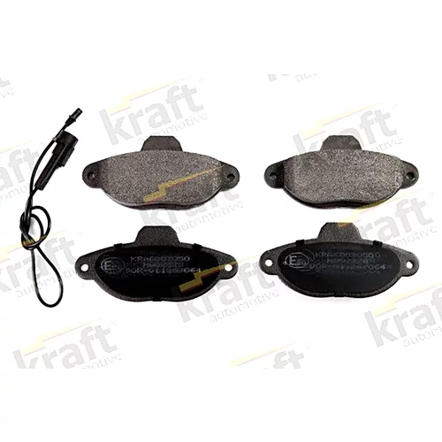 Sada brzdových platničiek kotúčovej brzdy KRAFT AUTOMOTIVE 6003050