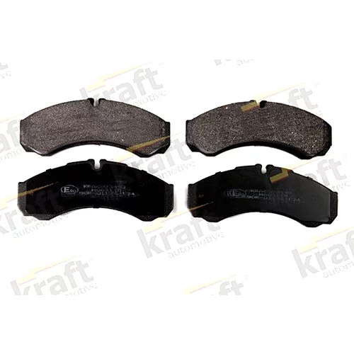 Sada brzdových platničiek kotúčovej brzdy KRAFT AUTOMOTIVE 6003490
