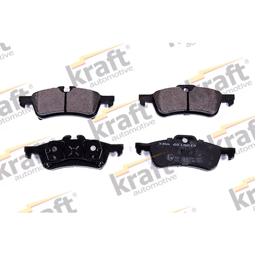 Sada brzdových platničiek kotúčovej brzdy KRAFT AUTOMOTIVE 6018610