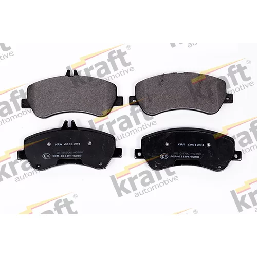 Sada brzdových platničiek kotúčovej brzdy KRAFT AUTOMOTIVE 6001294