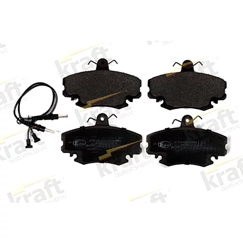 Sada brzdových platničiek kotúčovej brzdy KRAFT AUTOMOTIVE 6005130