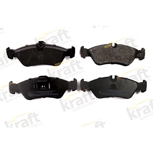 Sada brzdových platničiek kotúčovej brzdy KRAFT AUTOMOTIVE 6011090