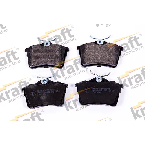 Sada brzdových platničiek kotúčovej brzdy KRAFT AUTOMOTIVE 6015905