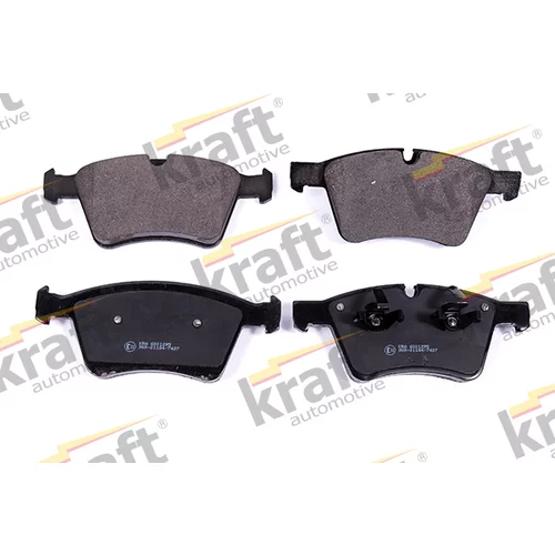 Sada brzdových platničiek kotúčovej brzdy KRAFT AUTOMOTIVE 6001295
