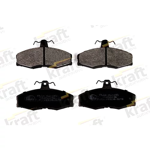 Sada brzdových platničiek kotúčovej brzdy KRAFT AUTOMOTIVE 6002490