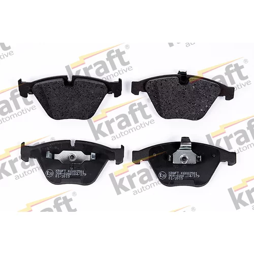 Sada brzdových platničiek kotúčovej brzdy KRAFT AUTOMOTIVE 6002581