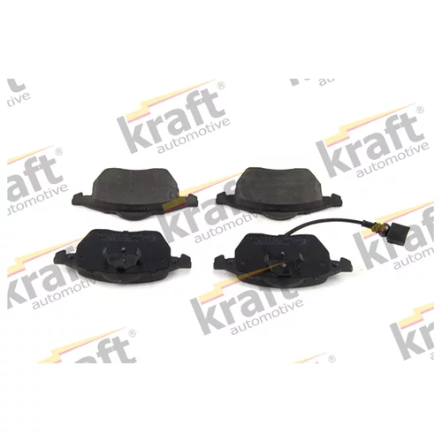 Sada brzdových platničiek kotúčovej brzdy KRAFT AUTOMOTIVE 6000350