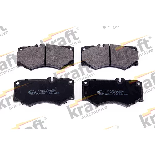 Sada brzdových platničiek kotúčovej brzdy KRAFT AUTOMOTIVE 6001050