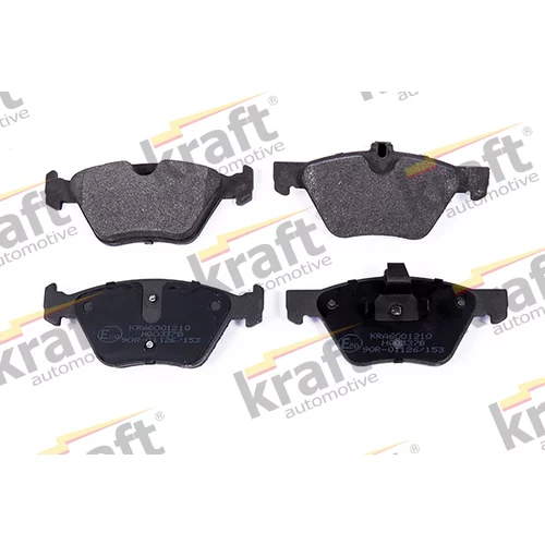 Sada brzdových platničiek kotúčovej brzdy KRAFT AUTOMOTIVE 6001210