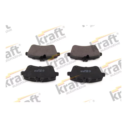 Sada brzdových platničiek kotúčovej brzdy KRAFT AUTOMOTIVE 6001255