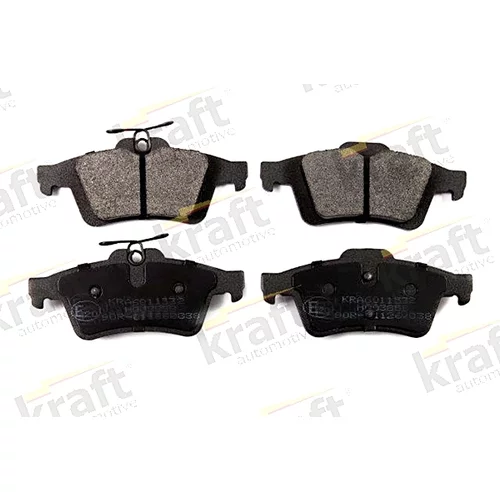 Sada brzdových platničiek kotúčovej brzdy KRAFT AUTOMOTIVE 6011532