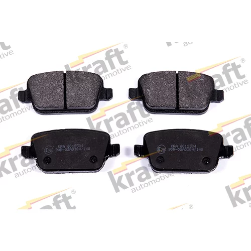 Sada brzdových platničiek kotúčovej brzdy KRAFT AUTOMOTIVE 6012304