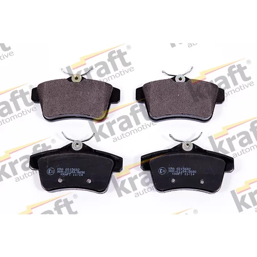 Sada brzdových platničiek kotúčovej brzdy KRAFT AUTOMOTIVE 6015682