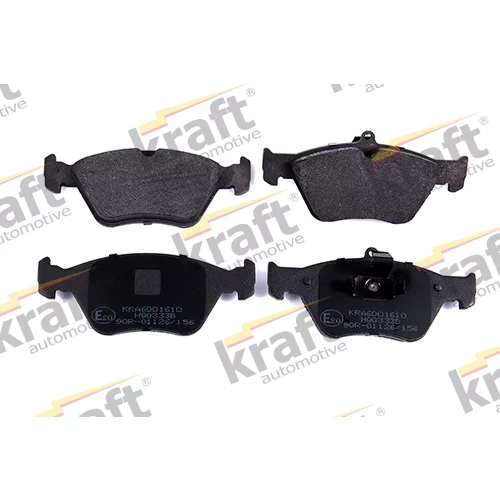 Sada brzdových platničiek kotúčovej brzdy KRAFT AUTOMOTIVE 6001610