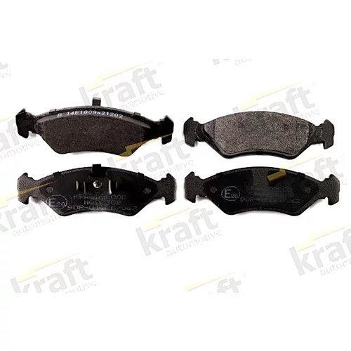 Sada brzdových platničiek kotúčovej brzdy KRAFT AUTOMOTIVE 6002000