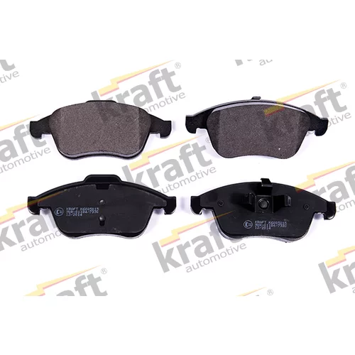 Sada brzdových platničiek kotúčovej brzdy KRAFT AUTOMOTIVE 6005015