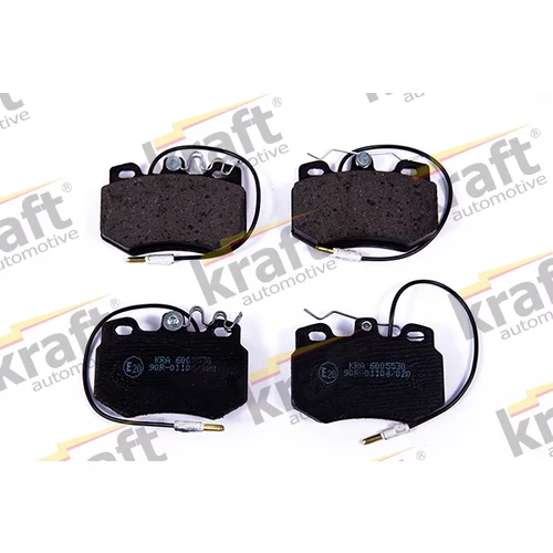 Sada brzdových platničiek kotúčovej brzdy KRAFT AUTOMOTIVE 6005530