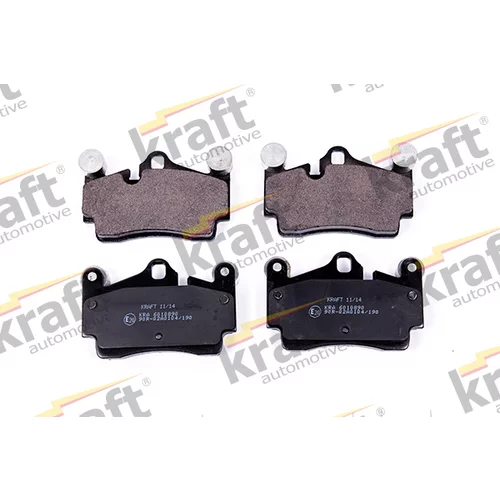 Sada brzdových platničiek kotúčovej brzdy KRAFT AUTOMOTIVE 6010890