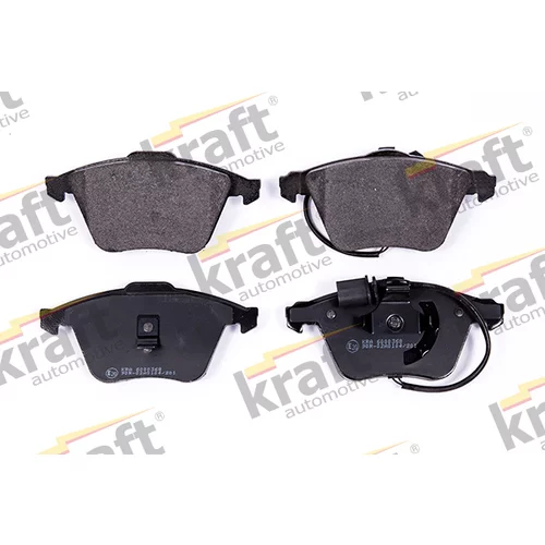 Sada brzdových platničiek kotúčovej brzdy KRAFT AUTOMOTIVE 6000368