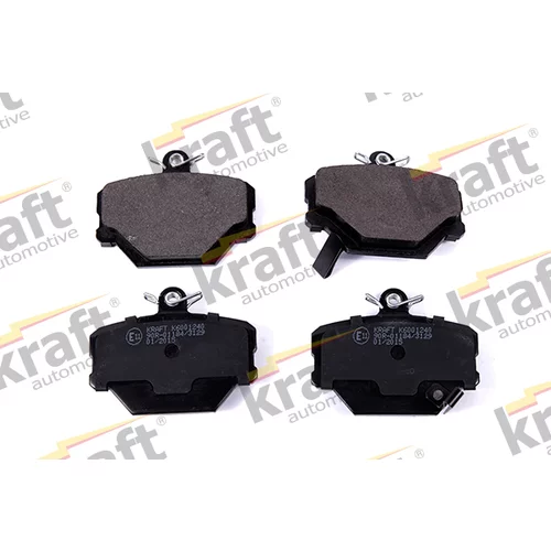 Sada brzdových platničiek kotúčovej brzdy KRAFT AUTOMOTIVE 6001240