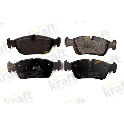 Sada brzdových platničiek kotúčovej brzdy KRAFT AUTOMOTIVE 6002650