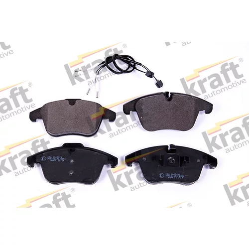 Sada brzdových platničiek kotúčovej brzdy KRAFT AUTOMOTIVE 6005911