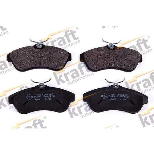 Sada brzdových platničiek kotúčovej brzdy 6006145 (KRAFT AUTOMOTIVE)