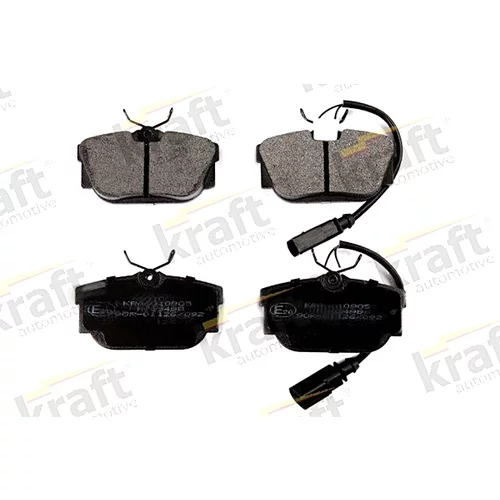 Sada brzdových platničiek kotúčovej brzdy KRAFT AUTOMOTIVE 6010905
